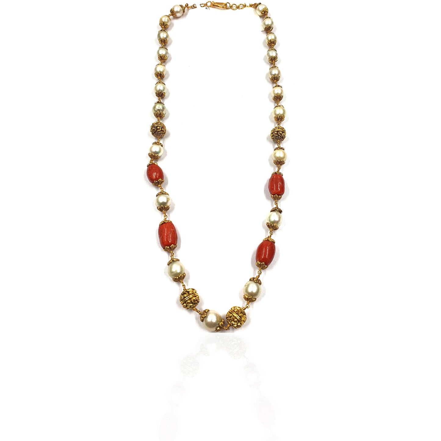 Antique Fancy Bead Gold Chain