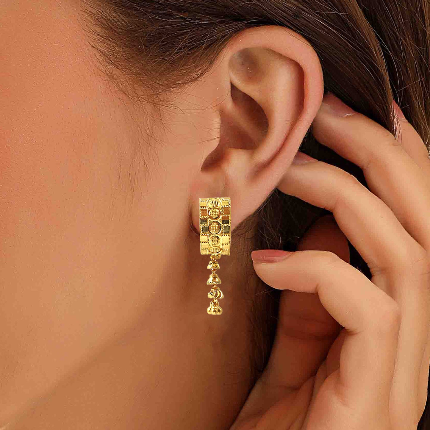 Aarushi Gold Earring