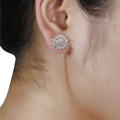 Francesca Majestic Diamond Stud Earring