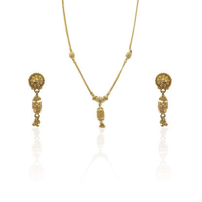 Abhilasha Drop Pendant Set