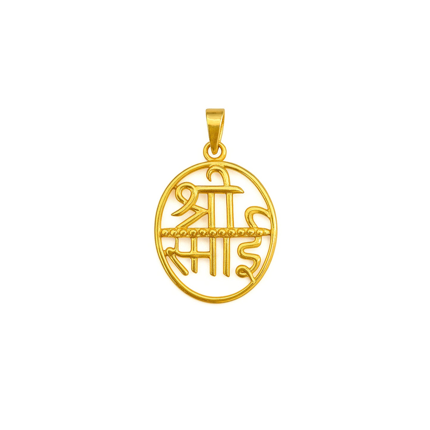 Gentlemen's Draft Spiritual Shree Sai Gold Pendant for Men
