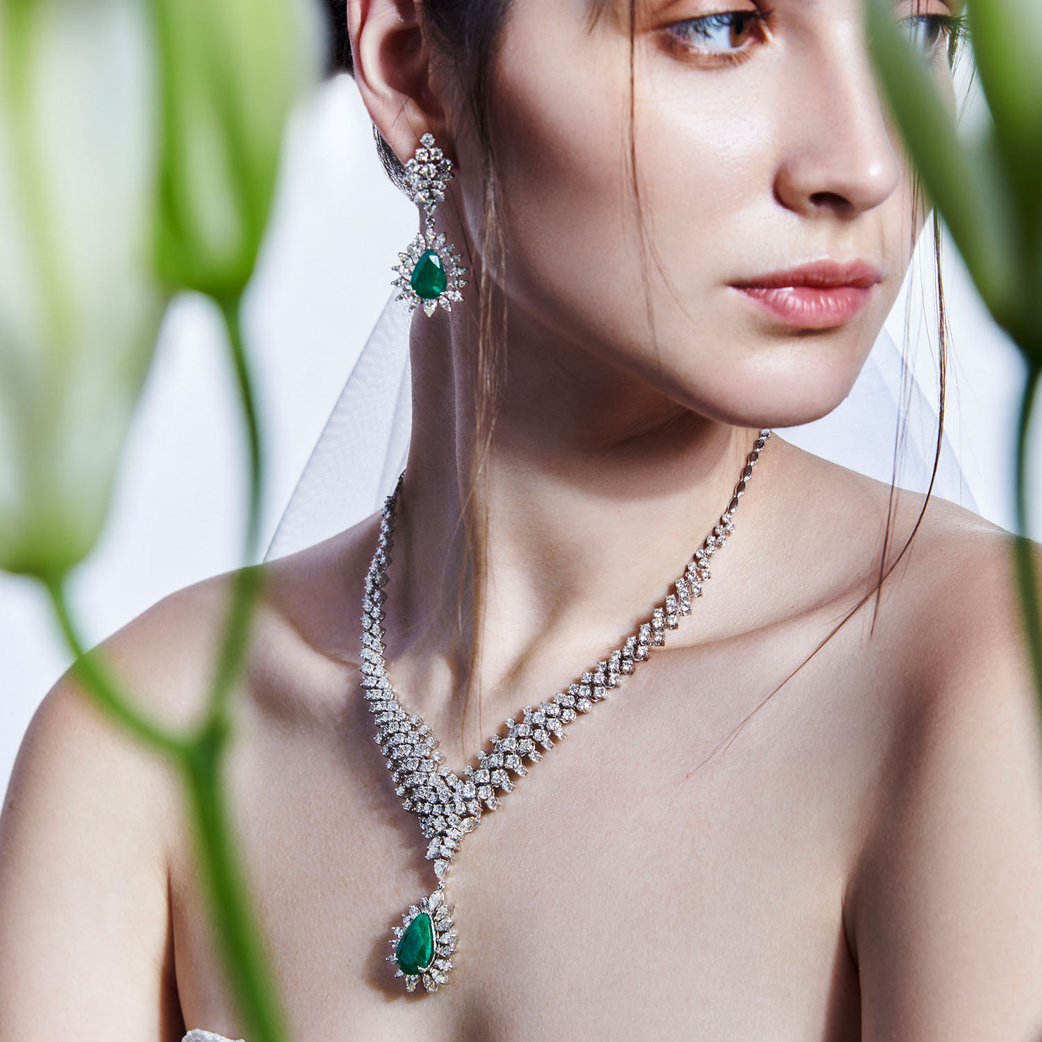 Abriana Gorgeous Diamond Necklace - RK Jewellers