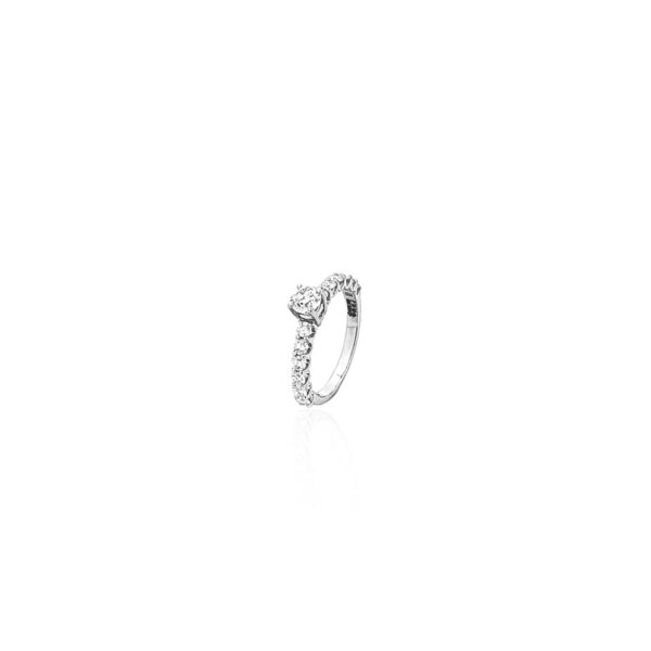 3 Stone GIA Certified 2.13 CT Cushion Light Yellow Diamond Ring 18k White  Gold | eBay