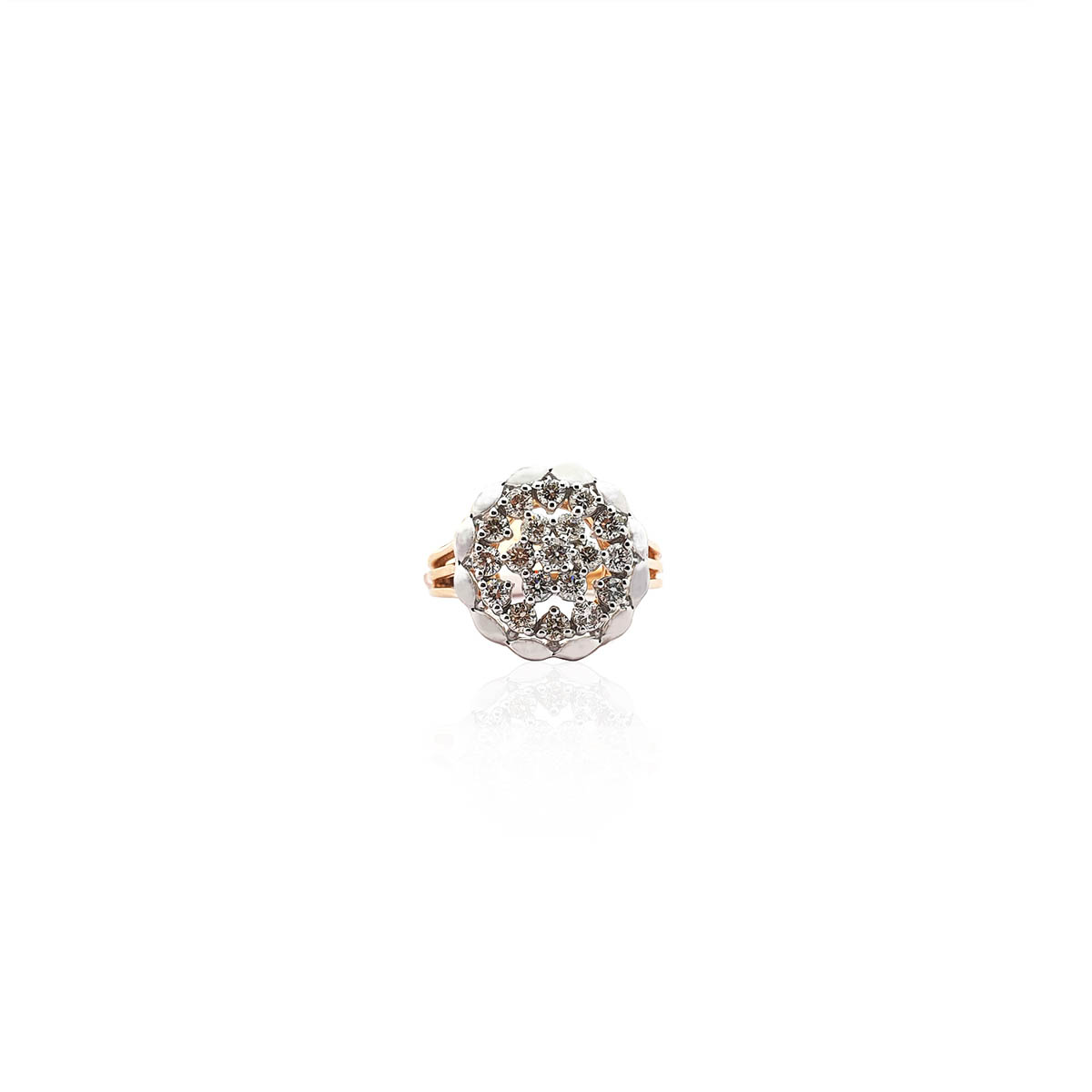 Abriana Whirl Miracle Diamond Ring - By RK Jewellers