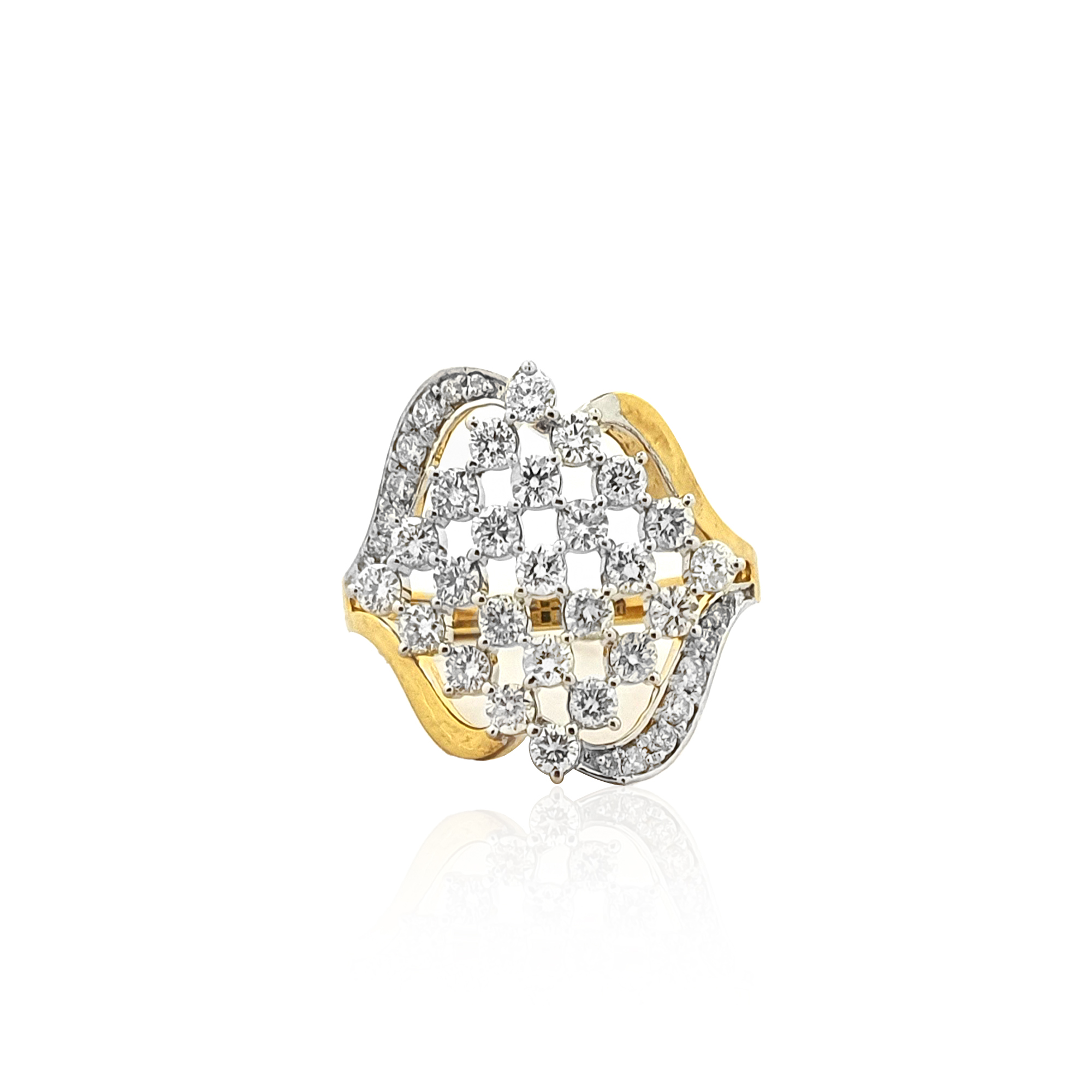 Elegant Sparkle Diamond Ring # RK Jewellers