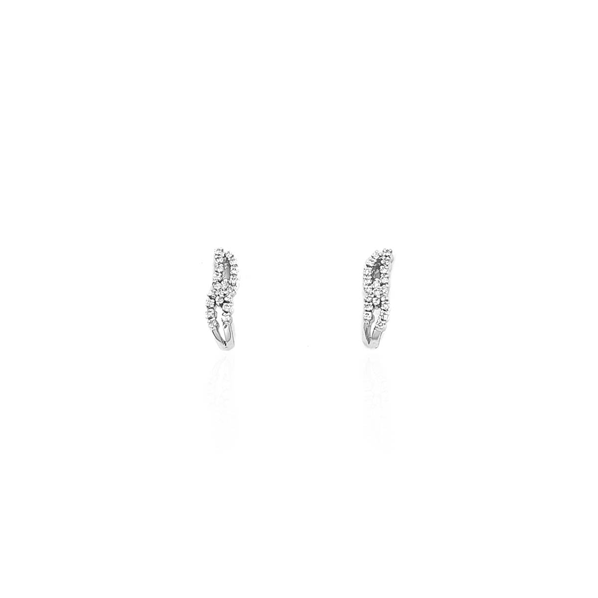 Loretta Dazzle Diamond Stud Earring - RK Jewellers