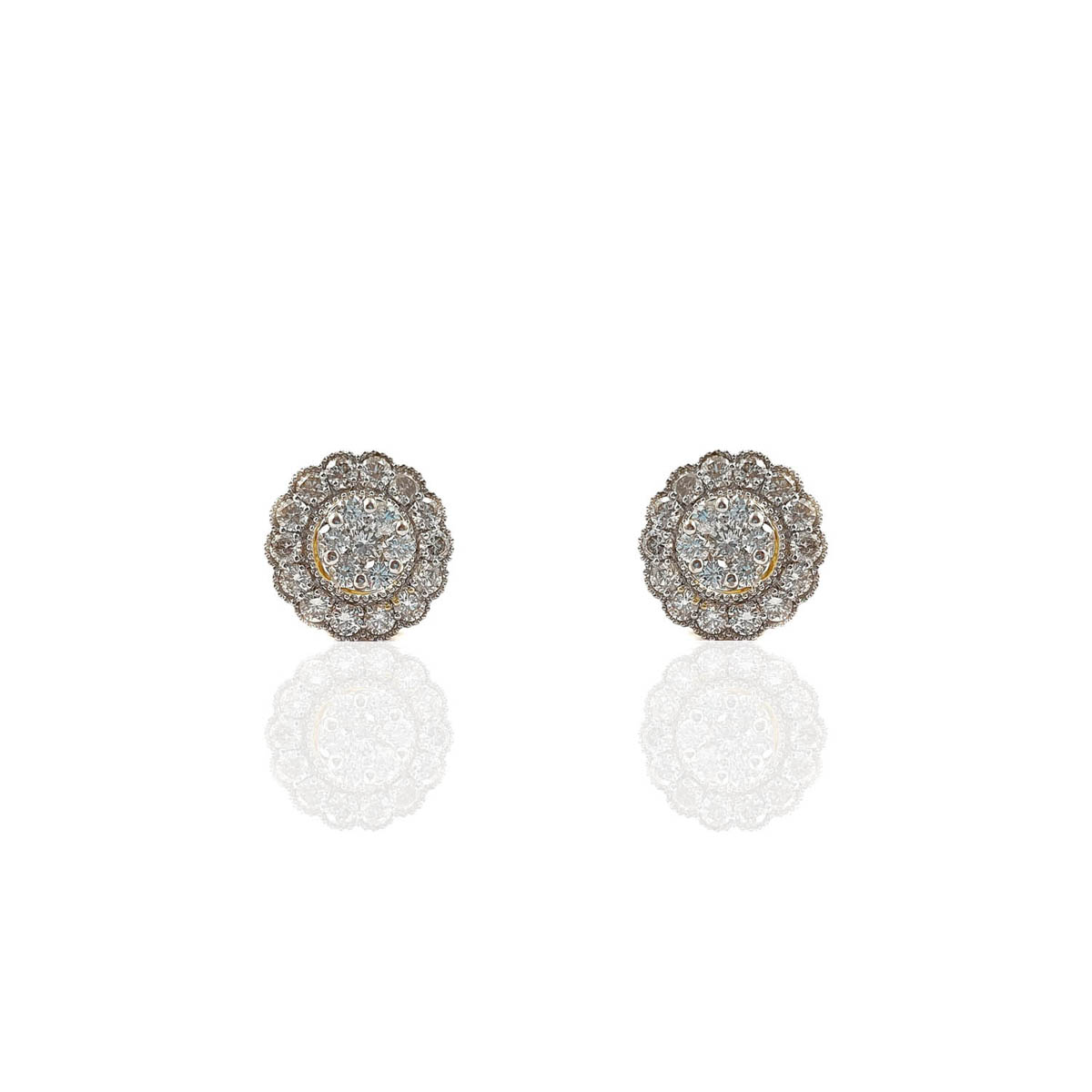 Carlo Daily Wear Diamond Tops - By RK Jewellers