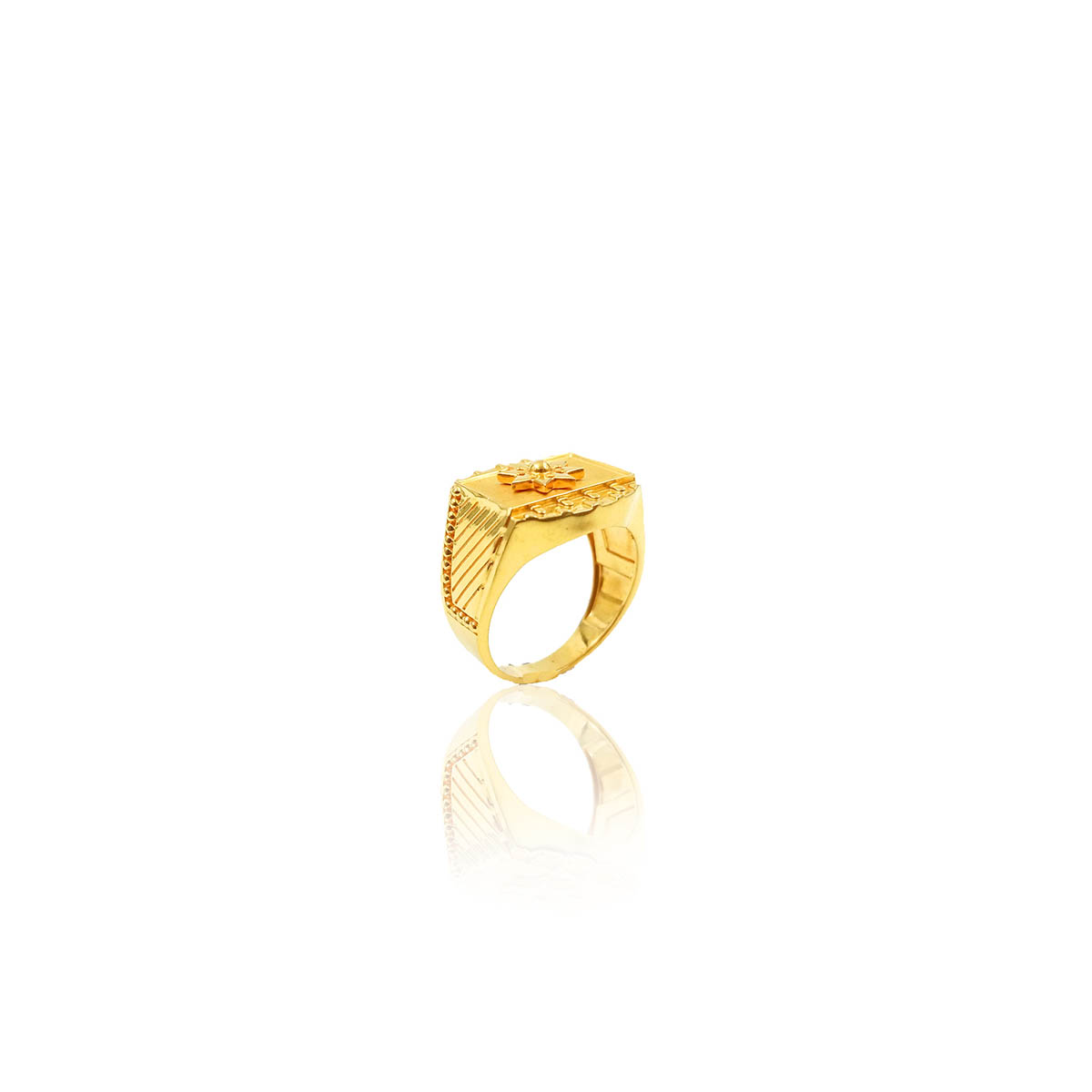 Baron Mens Gold Ring - By RK Jewellers