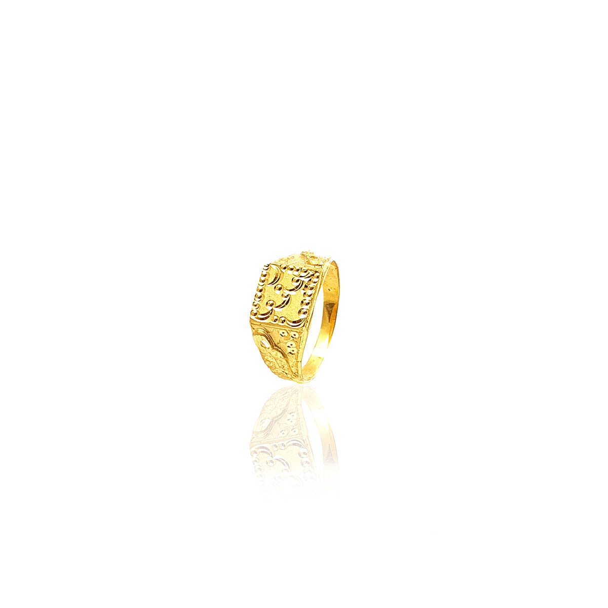 Austyn Mens Gold Ring - By RK Jewellers